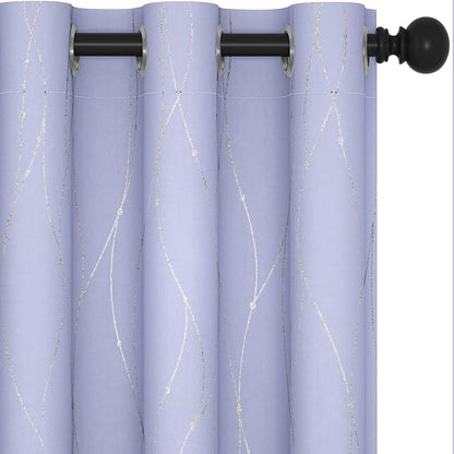 Deconovo Living Room Curtains 45 Inches Long, Thermal Insulated, Room Darkening by Unknown