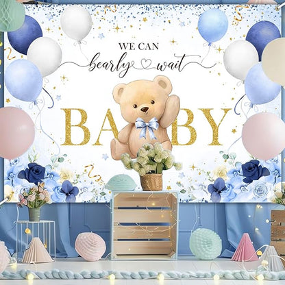 Avezano Bear Baby Shower Backdrop - Image 6