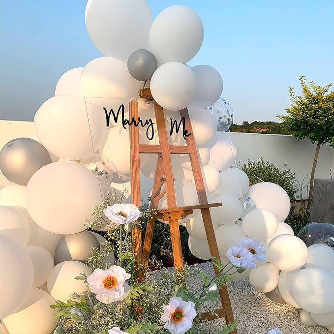 100 Pack White Balloons 12 inch, Baby Shower, Wedding Party Decorations - Image 3