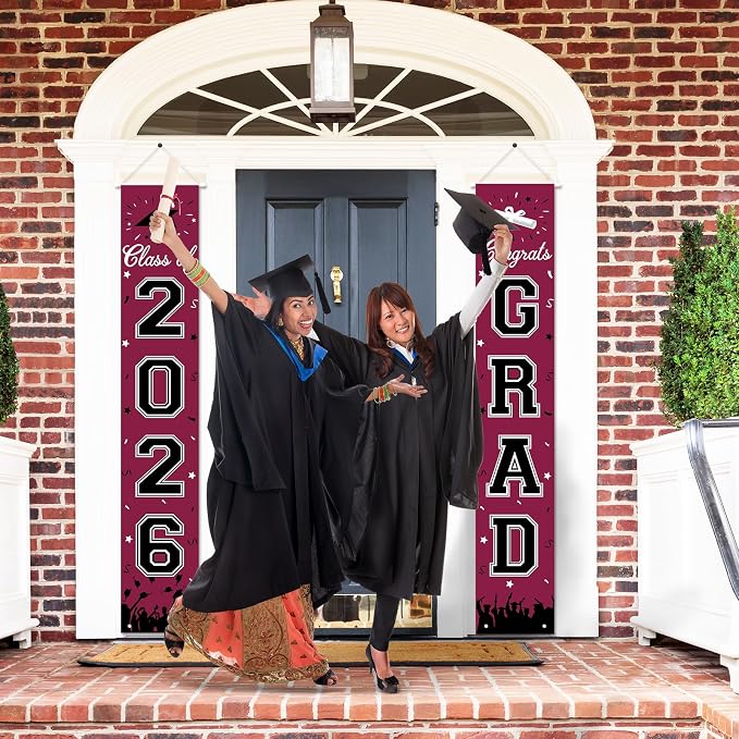2026 Graduation Decorations, Graduation Banner Class of 2026, Hanging - Image 4