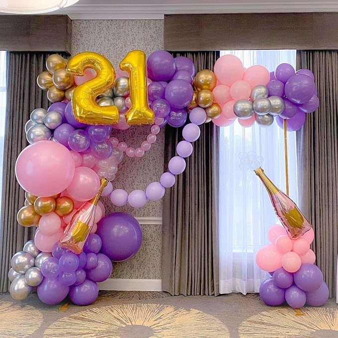 Gold 27 Number Balloons, 40 Inch Giant Number 27 Balloons Foil Mylar Helium - Image 5