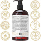 Laritelle Organic Hair Growth Shampoo 17.5 oz – Fortifying & Strengthening with Ayurvedic Herbs, Lavender, Ginger, Rosemary, Patchouli, Clove – Reduces Shedding, Promotes Growth – Vegan, Made in USA