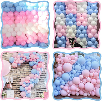 Pink Blue Link Balloons - Image 5