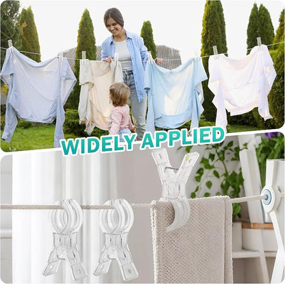 20 Pack 3.5" Spring Clamps, Backdrop Clips Clamps, Heavy Duty Balloon Arch - Image 6