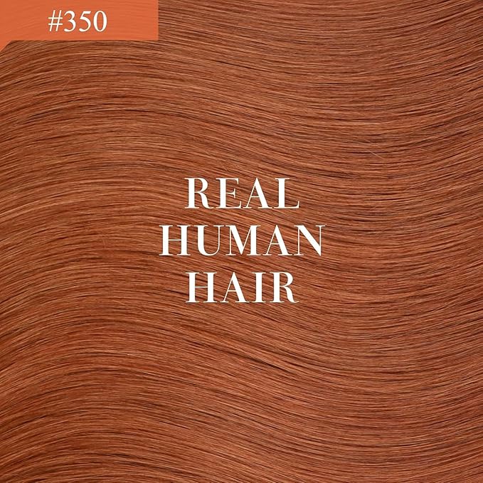 Ve Sunny Hair Extensions Ponytail Real Human Hair 80G Wrap Around Clip in Ponytail Hair Extensions Straight Extensions Human Hair for Women Copper 14inch