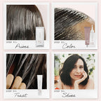 Clairol ColorStrong Permanent Zero Ammonia Hair Dye, 6.1 Light Ash Brown - Machu Picchu Hair Color, Pack of 1
