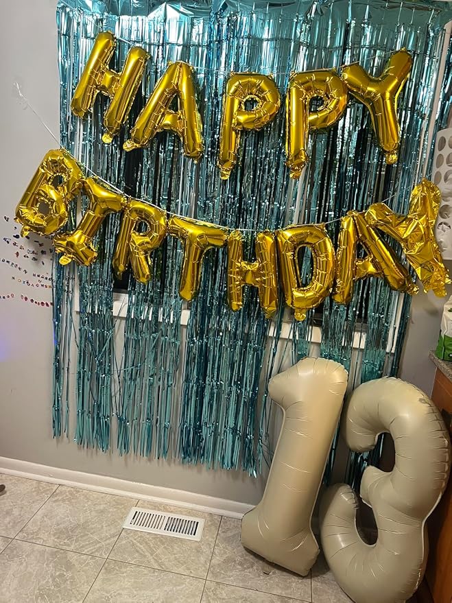 Number Balloons Cream 3 Balloon 40 inch - Image 4