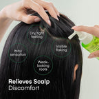 Scalp Serum for Hair Growth Spray – Korean Vegan Treatment for Hair Loss, Thinning & Itchy Scalp, Non-Greasy, Lightweight Formula to Exfoliate Dandruff & Strengthen Roots – For Men & Women (100 mL)