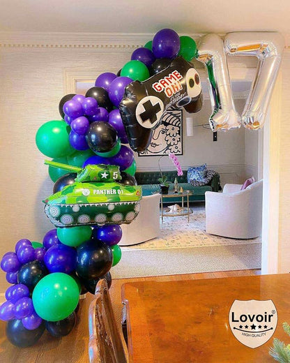 Silver 17 Number Balloons, 40 Inch Giant Number 17 Balloons Foil Mylar Helium - Image 3