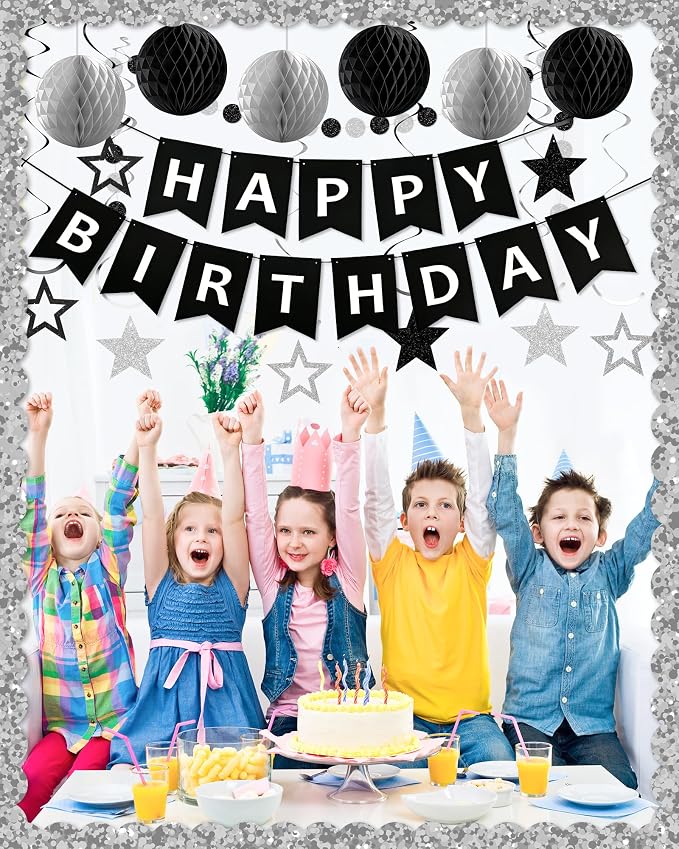 Happy Birthday Decorations, Party Decorations Banners - Image 4