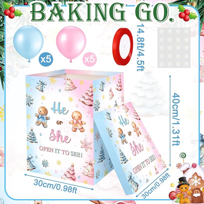 Hungdao Gender Reveal Balloon Box - Image 3