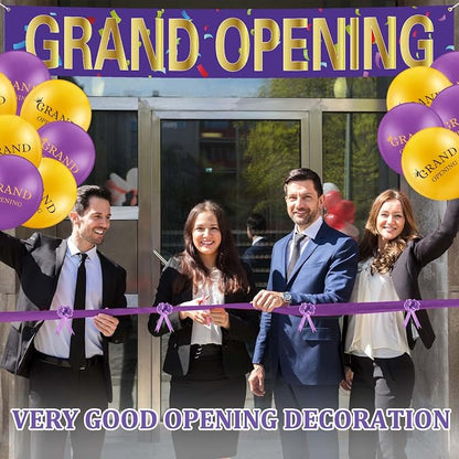 Mixweer Grand Opening Ribbon Cutting Ceremony Kit Grand Opening Banner - Image 5