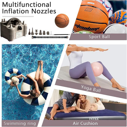 4-in-1 Electric Balloon Pump for All Balloons, Inflatables, and Sports Balls - Image 7