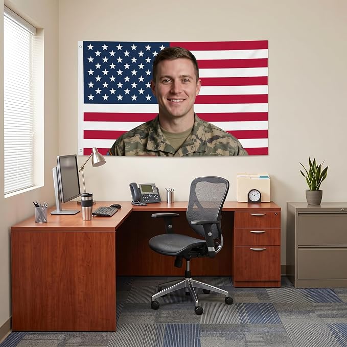 Nxwdwqa Custom America Flag 3X5 Ft Personalized Flags Design Your Image Funny - Image 6