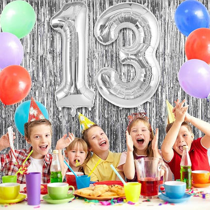 13 Balloon Numbers, Large 13 or 31 Foil Balloons, Big Number Balloon 40 Inch - Image 3