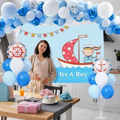 Nautical Balloon Stands for Table Centerpieces 2 Sets - Image 5