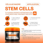 Liss Expert Stem Cells Smoothing Treatment 16.2 oz and Magic AI Mask, 8.45 oz Set Hyaluronic Acid, Collagen, Argan Oil, Keratin and Stem Cells for after care