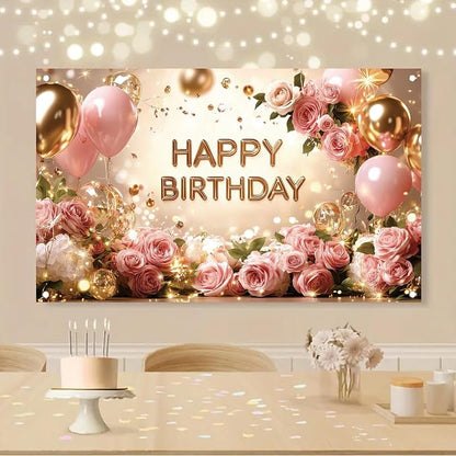 Birthday Backdrop Happy Birthday Backdrop - Image 8