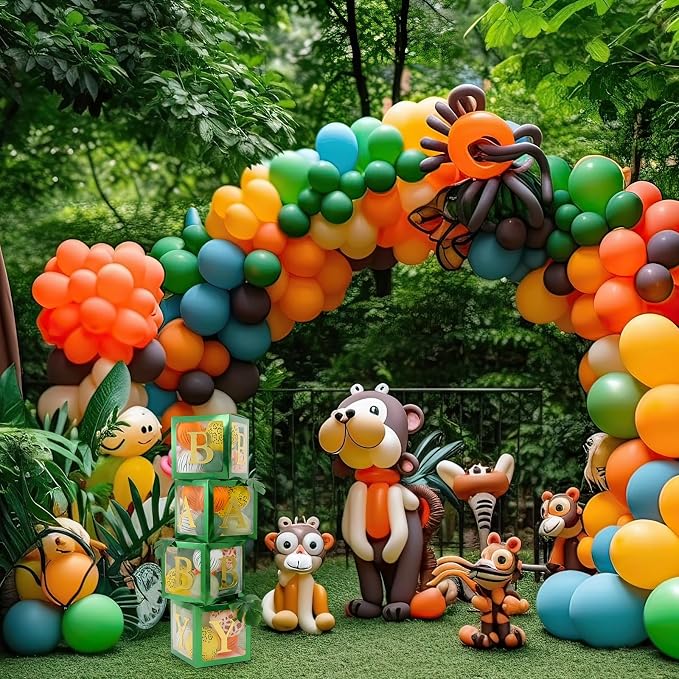 Gejoy Jungle Safari Baby Shower Party Decorations - Image 4