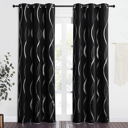 NICETOWN Blackout Curtain Panels 84 inches - Image 2