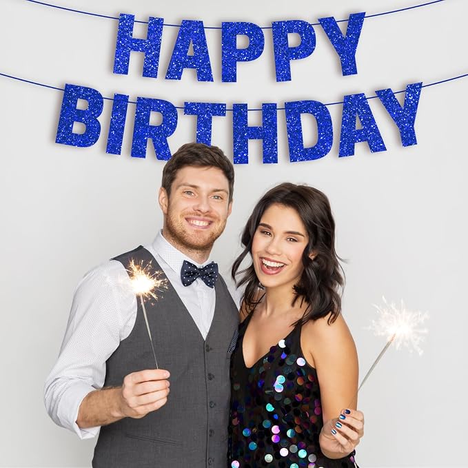 Pre-Strung Happy Birthday Banner - Image 6