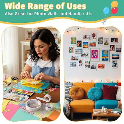 Wall-Safe Balloon Glue Dots Set, No Residue Decoration Kit - Image 7