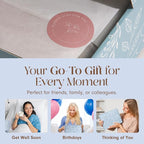 Unboxme Lavender Spa Gift Set - Relaxation Gifts For Women - Get Well Soon Gift Basket with Scented Candle, Bath Bomb, Soap - Perfect for Valentine's Day