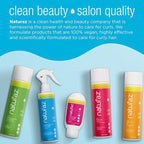 3-Step Moisture Burst System for Tight Curls & Coils with Curly Hair Shampoo, Leave In Conditioner Spray & Hair & Scalp Moisturizer – Softens Dry Hair, Detangles, Boosts Growth & Soothes Scalp