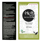 Dongsung Herb Speedy Color Cream (Soft Black, 3 Pack), PPD-Free Ammonia-Free Vegan Gray Coverage Hair Dye with Sun Protection, Odorless, Gentle for Sensitive Scalp, No Eye or Scalp Irritation
