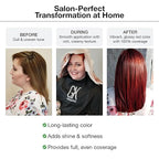 GK HAIR Global Keratin Mixtones Clear Hair Color Cream Tube (3.4 Fl Oz/100ml) + 20 Volume Developer (5 Fl Oz/150ml) - Professional Permanent Long Lasting Toner Dye