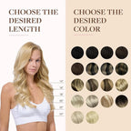 GOO GOO Clip in Hair Extensions Real Human Hair, Remy Human Hair Extensions Clip ins for Women, Natural Human Hair, 22inch 160g 7Pcs, #16/22 Light Blonde Highlighted Golden Blonde
