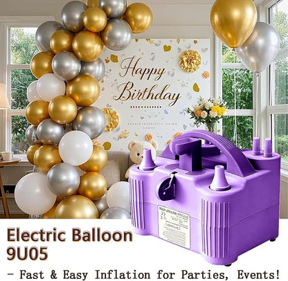 4-in-1 Electric Balloon Pump for All Balloons, Inflatables, and Sports Balls - Image 2