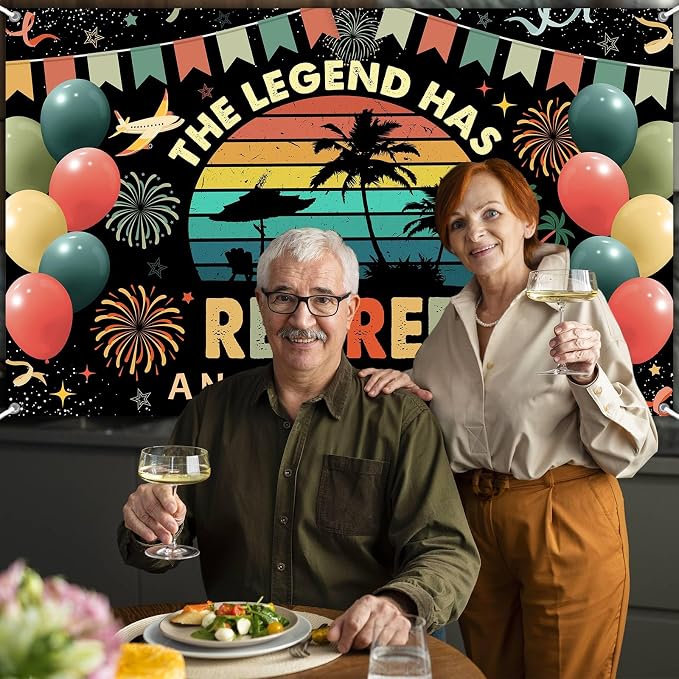 Mocsicka Retirement Decorations Banner - Image 8