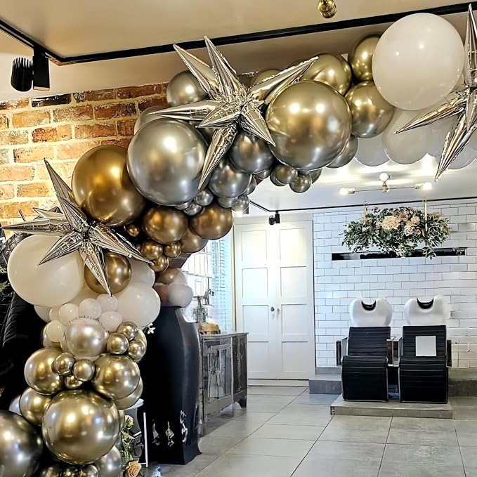 Gold and Silver Balloons - Image 3