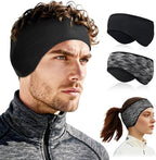 beister Ear Warmers for Women and Men, Fleece Winter Running Headbands with Ear Muffs, Windproof Thermal for Outdoor Sports