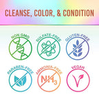 Punky Colour 3-in-1 Color Depositing Hair Cleanser & Conditioner, 8.5 fl oz. (AuburnAmazing)
