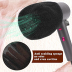 Hot Sock Diffuser for Hair Dryer,2 Pack Universal Diffuser Hair Dryer Attachment Portable Hair Dryer Sock Diffuser Cover with Elastic Band for Home Travel Hotel