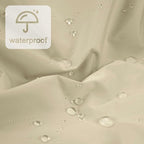 Reusable Shower Cap for Women, Large Waterproof Shower Essentials Bonnet Washable Elastic Band Bath Hair Wrap Hat for Long Hair, Braids(Gray Yellow)