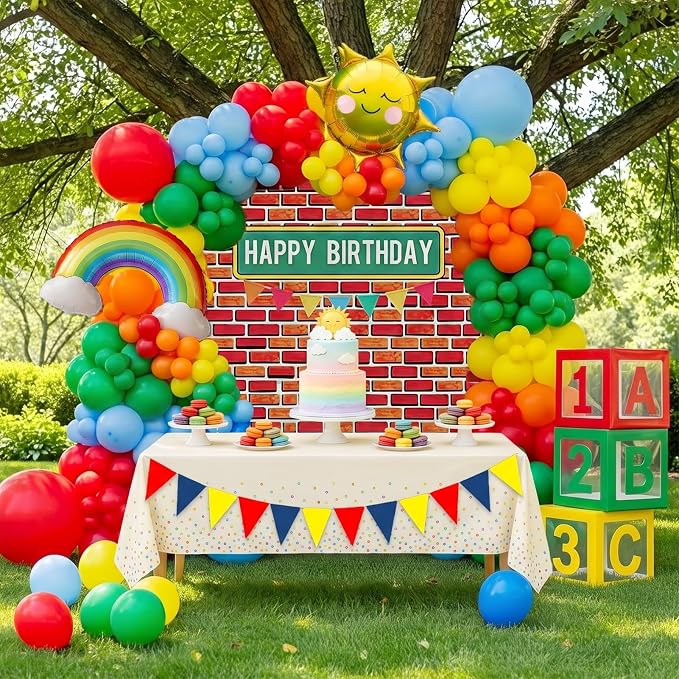 Sesame Friends party decorations Kit by yeewaka