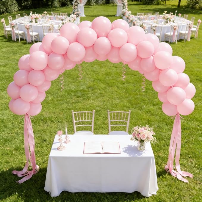Pink Balloon Birthday Party Balloons - Image 5