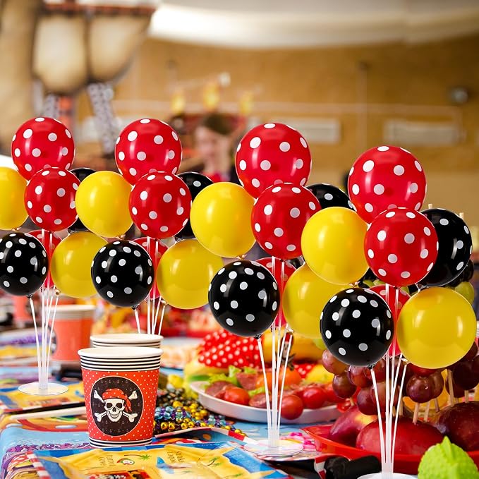 VioraWhite 8 Set Balloon Stands Kits, Sticks Holder - Image 4