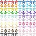 Star Hair Clips Snap Hair Barrettes Non Slip Star Hair Accessories Multiple Colors Metal Hair Clips for Girls Women -100PCS 1.18"
