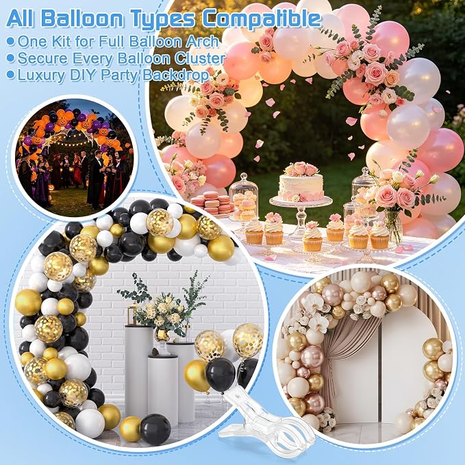 261 Pcs Balloon Arch Clips Set - Image 6