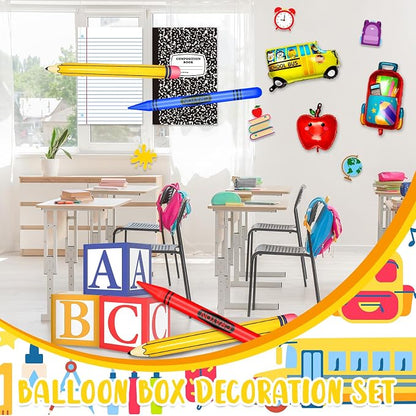 16 Pcs Back to School Party Balloons Sets - Image 7