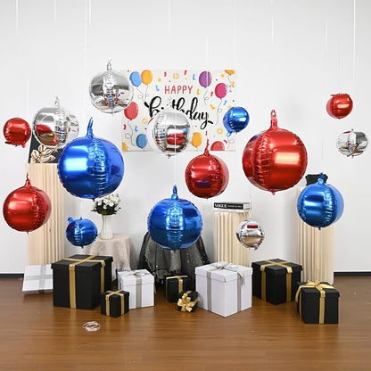 Red White Blue Balloons - Image 5