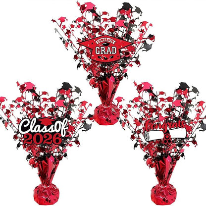 3 Pcs Graduation Table Centerpieces by Ertyjikg