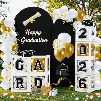 Graduation Decorations 2026 Graduation Party Decorations Set of 4 Boxes - Image 5