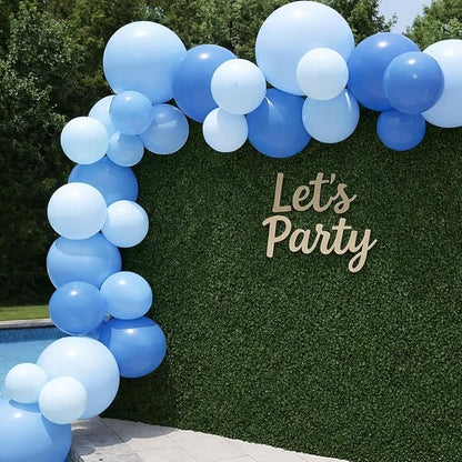 Reusable Inflatable Balloon Garland Arch Kit, 43in/15in Linked Pvc Balloons - Image 2