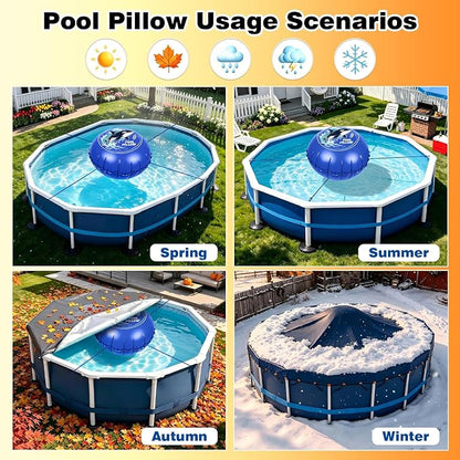 5x5FT Winter Pool Pillows for Above Ground Pools Closing Reusable | Winterizing - Image 6