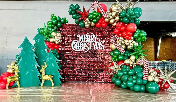 Christmas Balloons Garland Kit - Image 9